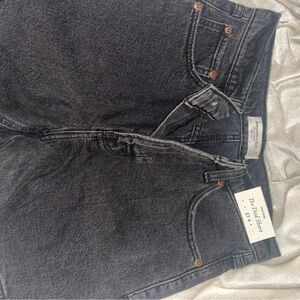 Abercrombie & Fitch Black Jean Shorts